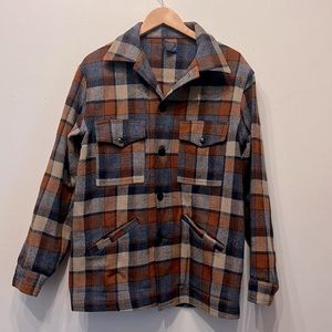 Mens Vintage Pendleton Wool Field Jacket